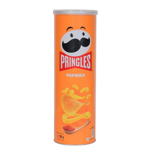 Pringles Paprika Crisps, 165g